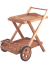 teak - trolley